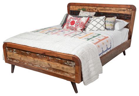 Shop this collection (68) exclusive. Paloma Reclaimed Mango Wood Queen Bed Frame - Rustic ...
