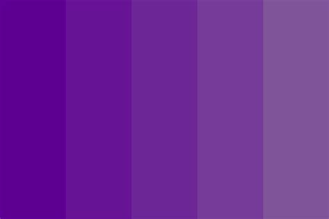 Purple To Gray Color Palette