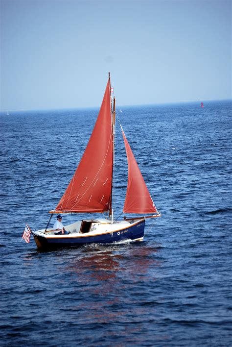 Red Sail Boat Looks Nice In A White Frame Sailboat Photography Boat