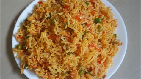 Simple And Easy Tomato Rice Instant Rice Recipe Variety Rice