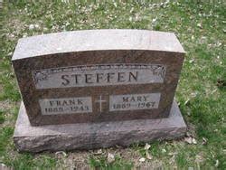 Frank Steffen 1885 1943 Memorial Find A Grave