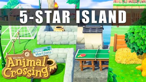 Animal Crossing New Horizons How To Get A 5 Star Island Rating 5 Star