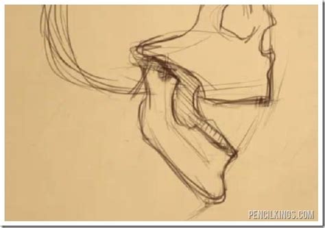 How To Draw An Open Mouth From The Side With Sycra Yasin