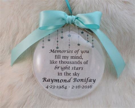 In Memory Christmas Ornaments Christmas T Card Holders Country