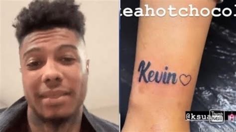 Chrisean Rock Shows Blueface Her New K Suave Tattoo Youtube