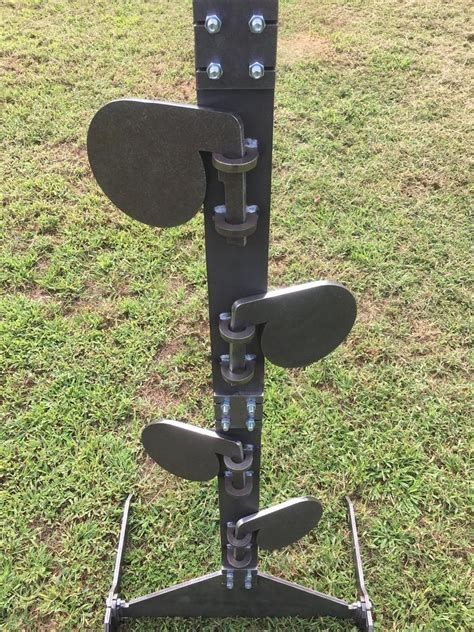 And when it comes to target shooting, there are plenty of opportunities to build your own target stands. AR500 Steel Target Dueling Tree No Weld Stand | Etsy ...