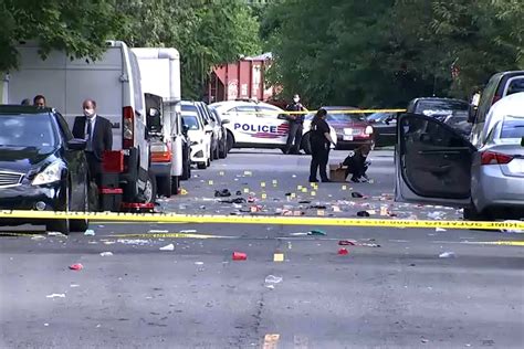 At Least 4 Shooters 100 Rounds Fired At Fatal Southeast Dc Party
