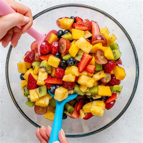 Quick Easy Fruit Salad Clean Food Crush