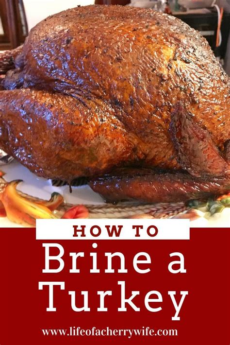 how to brine a turkey brining a turkey recipe how to prepare a turkey brining a turkey is a