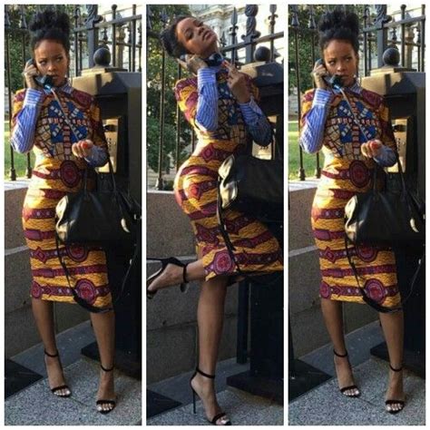 Rihanna Wearing Stella Jeanankara African Print Dress Rihanna