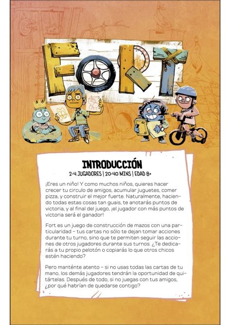 Juegos tradicionales del ecuador los más populares con sus intrucciones e imágenes. Instrucciones en español del juego de mesa FORT - Magicsur ...