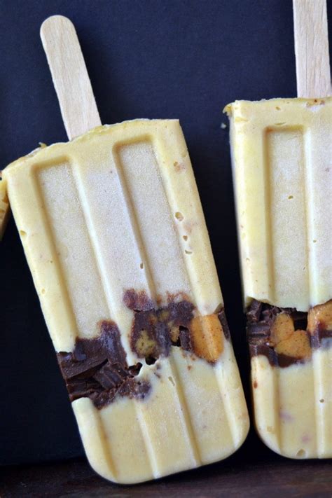 Chunky Peanut Butter Cup Pudding Popsicles The View From Great Island