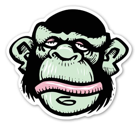 Buy This Bobby Brown Funky Monkey Sticker Stickers Stickerapp Shop