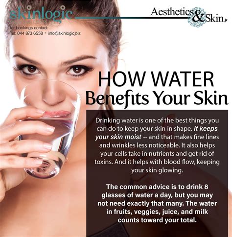 How Water Benefits Your Skin Drinking Water Is One Of The Best Things You Can Do To Keep Your