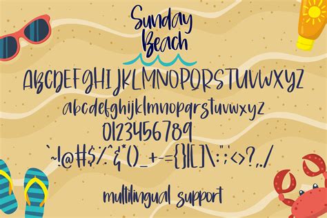 Sunday Beach Windows Font Free For Personal