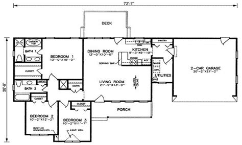 Younger couples prefer these houses as smaller houses are always a great place to start a growing family. 20 1500 Square Foot Ranch House Plans To End Your Idea Crisis - Home Building Plans
