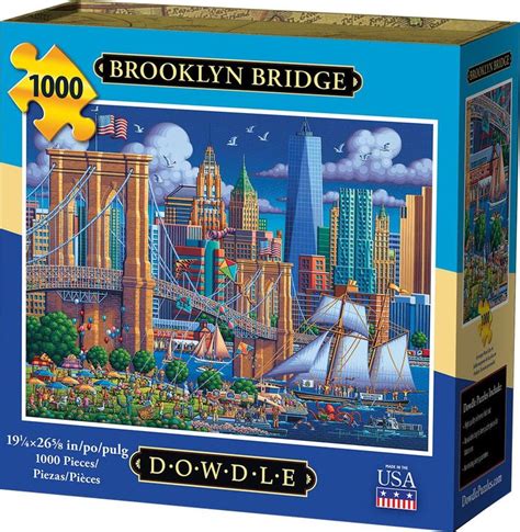 Brooklyn Bridge Traditional Puzzle Brooklyn Bridge Brooklyn