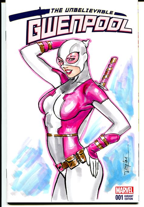 Unbelievable Gwenpool Cover Art By Artfulcurves On Deviantart
