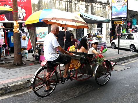 Trishaw Ride Around Georgetown Island City Hotel