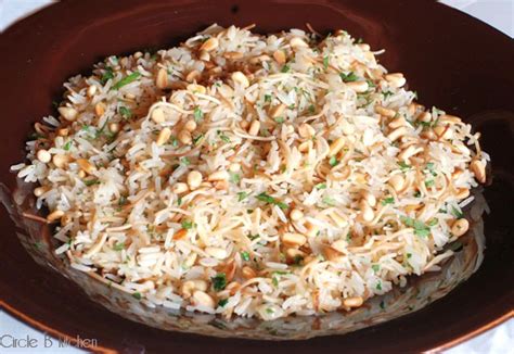 Jasmine Rice Pilaf With Pine Nuts And Vermicelli Circle B Kitchen