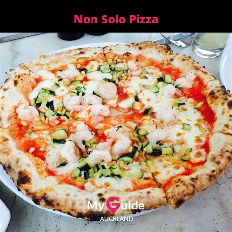 Non Solo Pizza 🍕😋 Italian Menu Pizza Seafood Dishes
