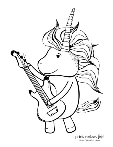 Unicorns are creatures of mythology. Top 100 magical unicorn coloring pages: The ultimate (free ...