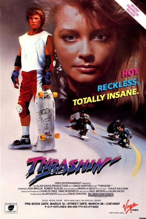 Thrashin 1986 Movie Trailer In 2022 Skateboard Movies Movie