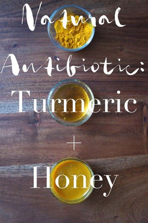 A DIY Natural Antibiotic Recipe Using Turmeric And Honey From A