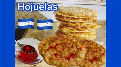 Como Hacer Hojaldras Para Negocio🍯 Hojuelasreceta Hondureña 🇭🇳 Youtube