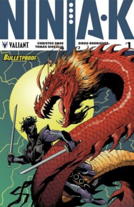 Ninja K 1 Valiant Entertainment Comic Book Value And Price Guide