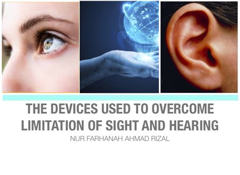 😝 Definition Of Limitations Of Sight And Hearing Limitations To The