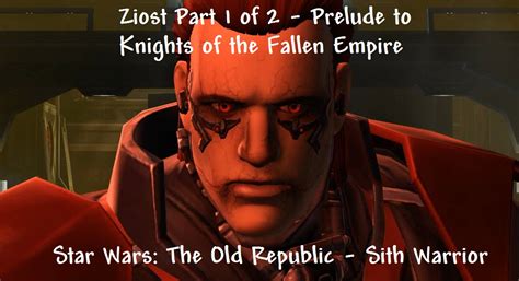 If you're having trouble launching or patching star wars™: SWTOR - Prelude to Knights of the Fallen Empire: Ziost Pt1 - YouTube