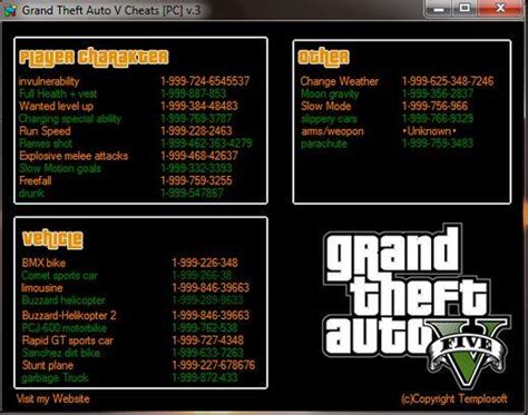 Grand Theft Auto V Cheat Table Pc Gta5