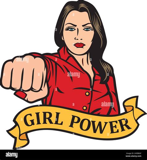 girl power design woman punching vector illustration stock vector image and art alamy