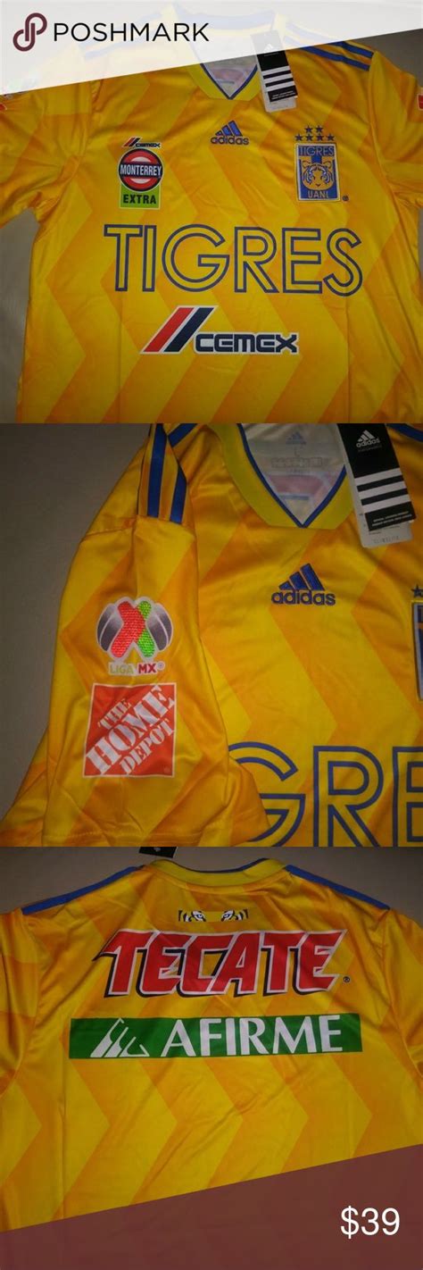 Get the latest tigres uanl news, scores, stats, standings, rumors, and more from espn. Tigres Home Jersey 2018 Tigres Home Jersey Liga MX logo ...
