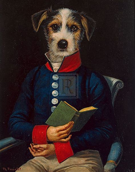 Thierry Poncelet Anthropomorphic Dog Portrait In 2019