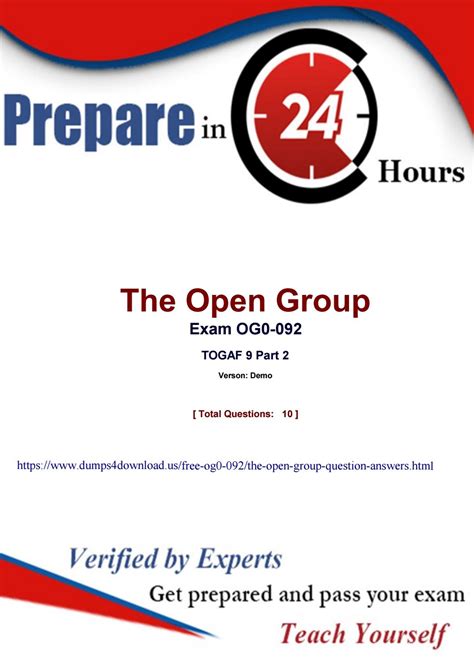 Download OG0-092 Dumps -The Open Group OG0-092 Real Exam Questions ...