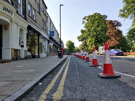 Harrogate retailer threatens to rip up pavement widening cones - The ...