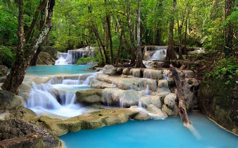 Tropical Waterfall Mac Wallpaper Download Allmacwallpaper