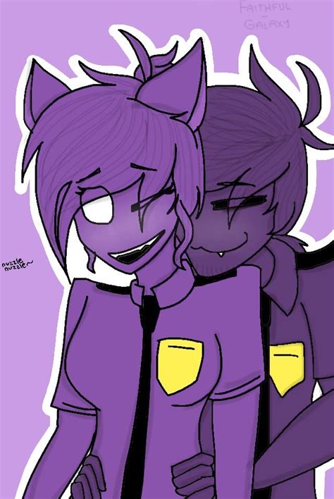 Purple Guy X Purple Girl Purple Girl As A Kitty In This My Ultimate