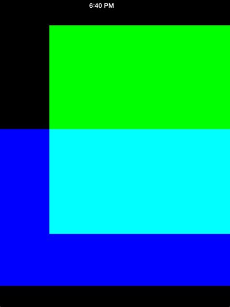 Blue And Green Mix Together To Form Cyan In This Red Is Being Being