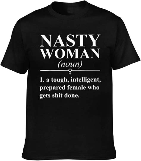 Nasty Woman Definition Funny Dictionary Definition Pure Cotton Round Neck Short Sleeve Fashion T
