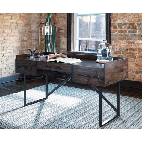 Del Sol As Starmore H633 27 Modern Rusticindustrial Home Office Desk