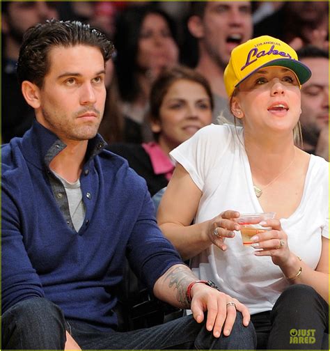 Kaley Cuoco Shows Off Wedding Ring At Lakers Game Photo