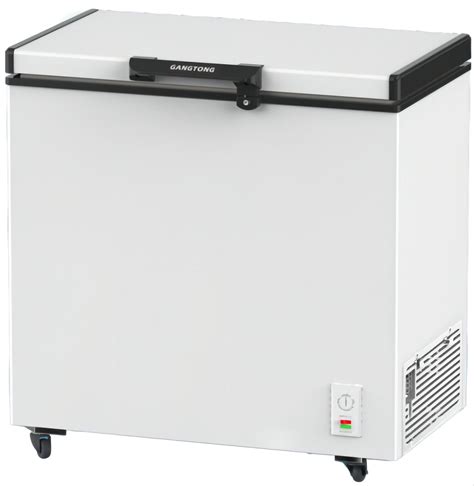 110 220v50 60hz Single Solid Door Chest Freezer With Lock And Key