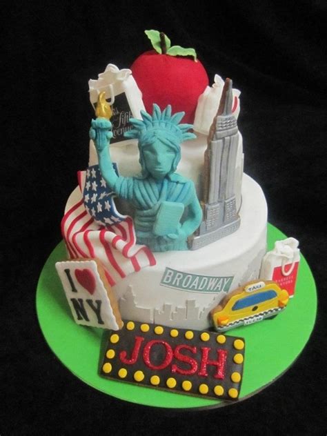 All cakes are created to order. Josh Loves New York Cake Cake And Cookies - CakeCentral.com