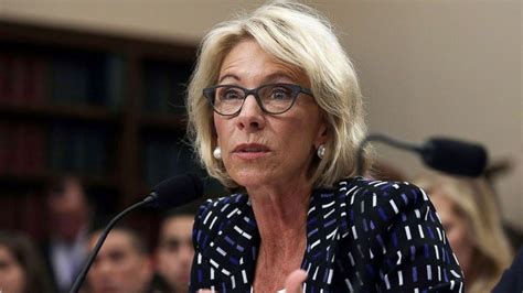 Devos Meetings With Mens Rights Groups Over Campus Sex Assault
