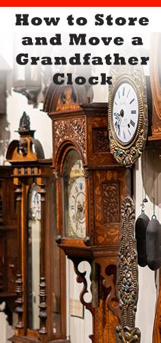 Not only can your clock topple over during a move due to its height and weight distribution, but its precision parts and delicate workings can be easily damaged because of improper preparation and. How to Store and Move a Grandfather Clock in 2020 ...