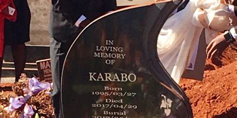 Karabo Mokoena Who Was Murdered By Her Boyfriend Has Been Laid To Rest