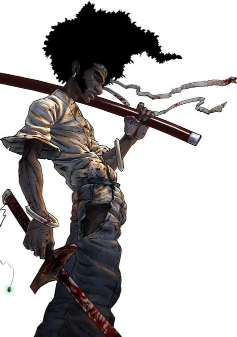 Samurai Art Afro Samurai Samurai Anime